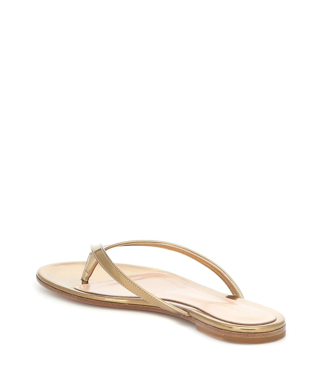 Sandalias Calypso de piel metalizada | Gianvito Rossi