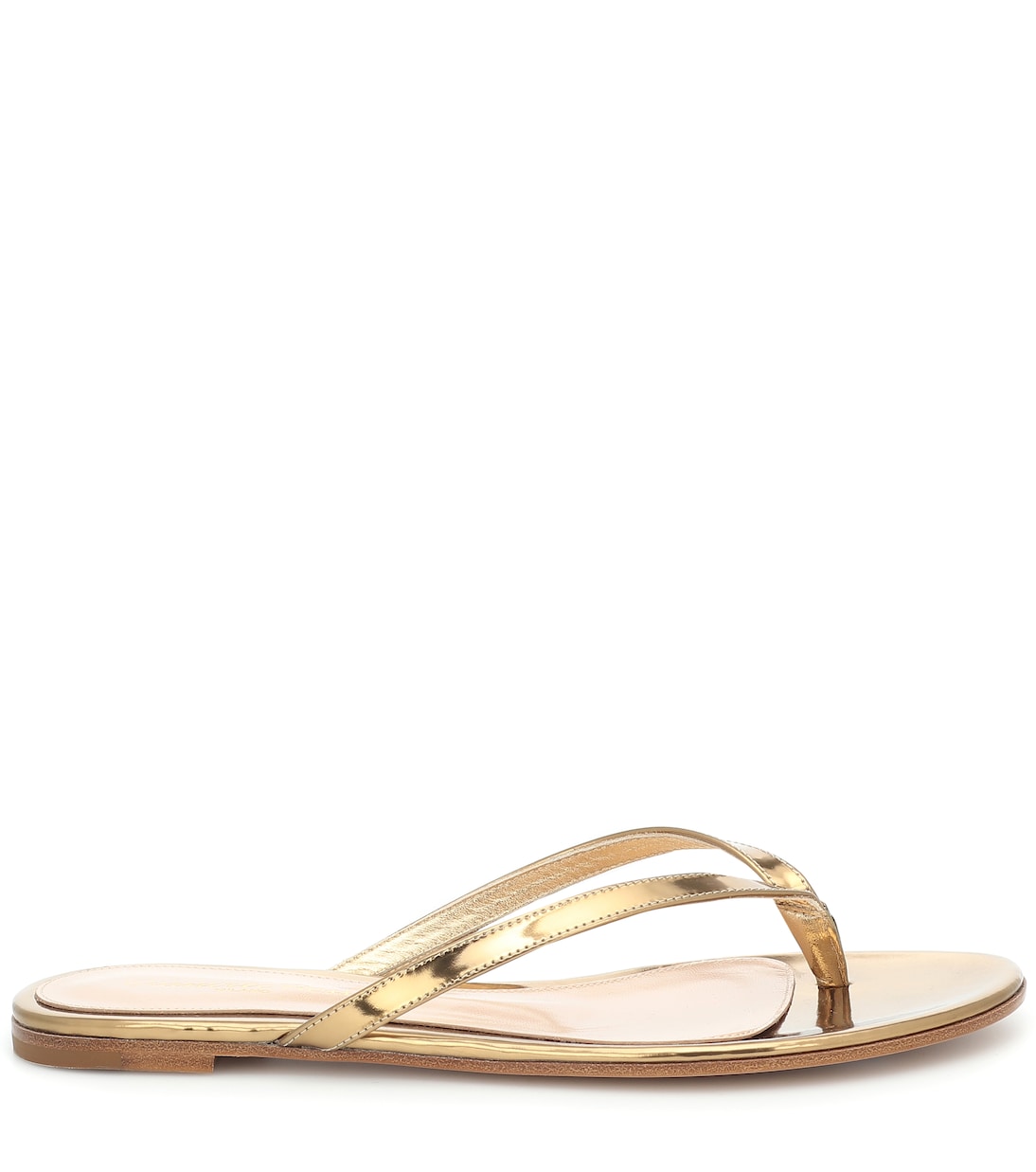 Sandalias Calypso de piel metalizada | Gianvito Rossi