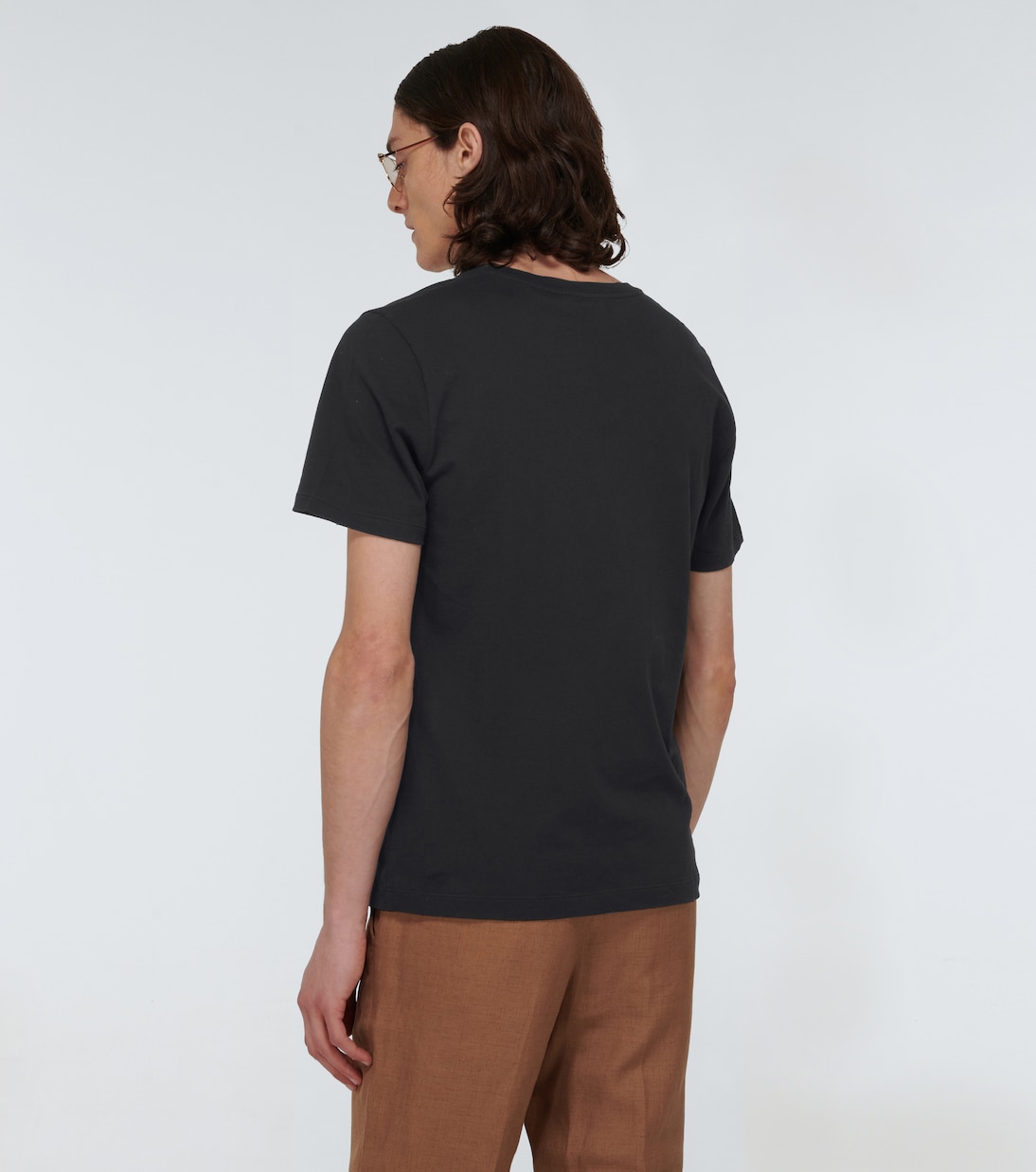 Oversized cotton T-shirt with logo | Gucci