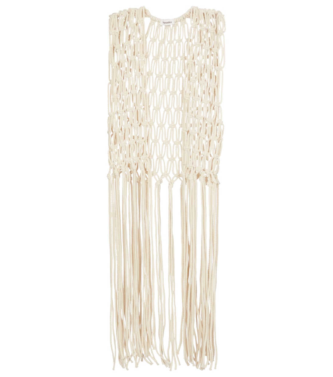 Chaleco Thuza de macramé | Nanushka