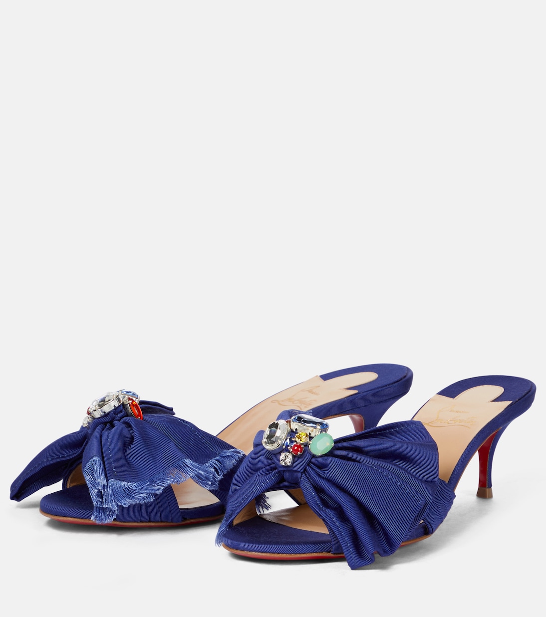 Verzierte Pantoletten Marie Anne 55 | Christian Louboutin