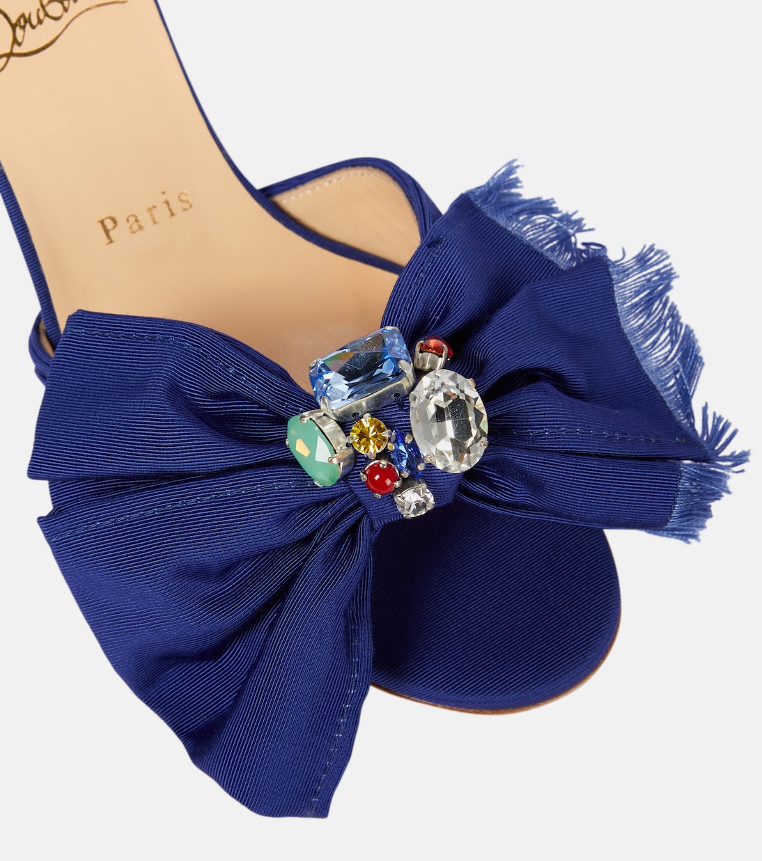 Verzierte Pantoletten Marie Anne 55 | Christian Louboutin