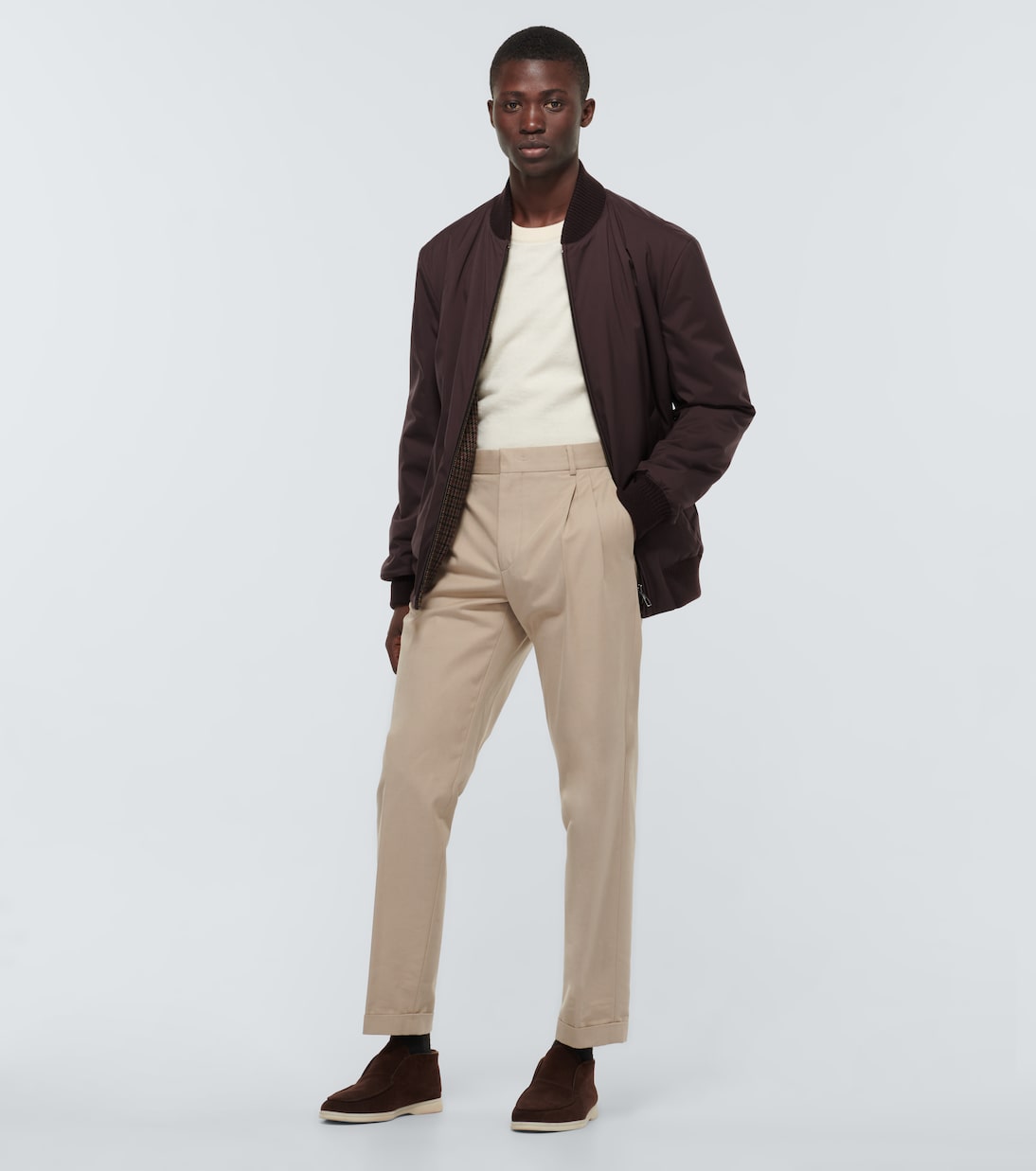 Technical bomber jacket | Loro Piana