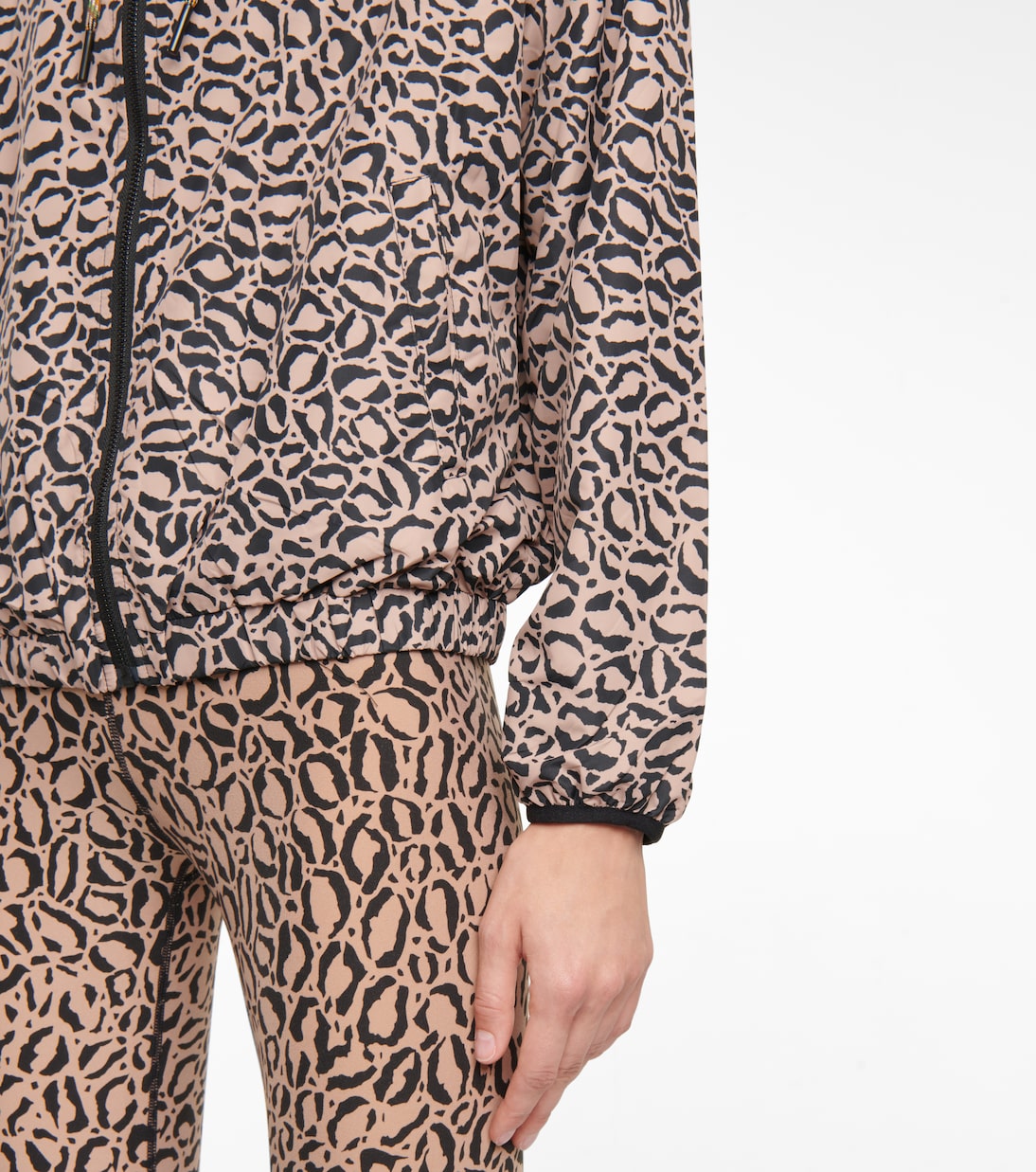Chaqueta Lila con estampado de leopardo | The Upside