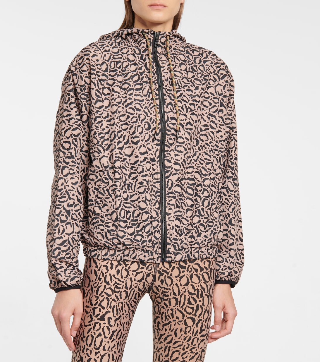 Chaqueta Lila con estampado de leopardo | The Upside