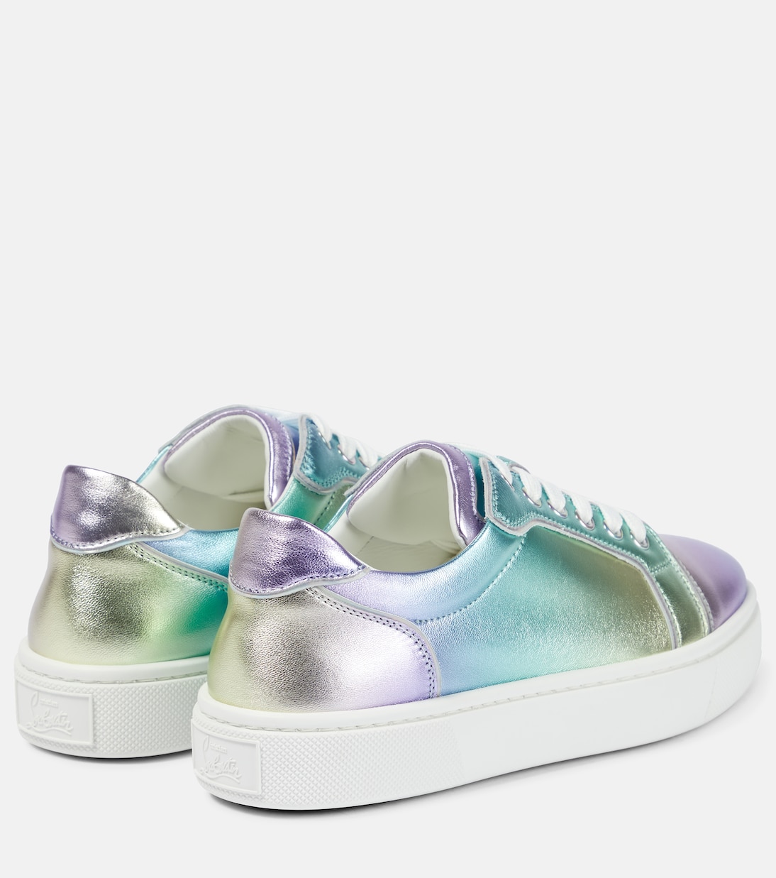 Sneakers Vieirissima in pelle metallizzata | Christian Louboutin