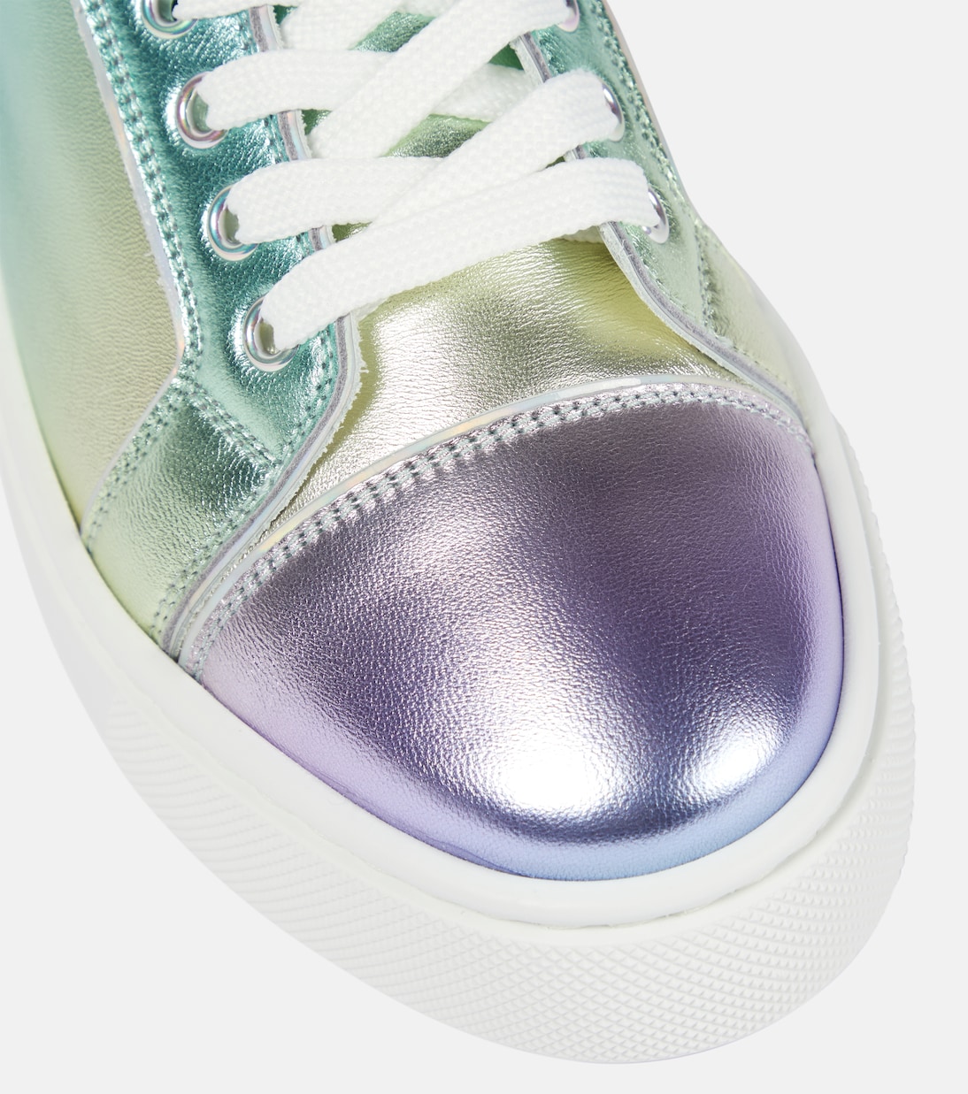 Sneakers Vieirissima in pelle metallizzata | Christian Louboutin