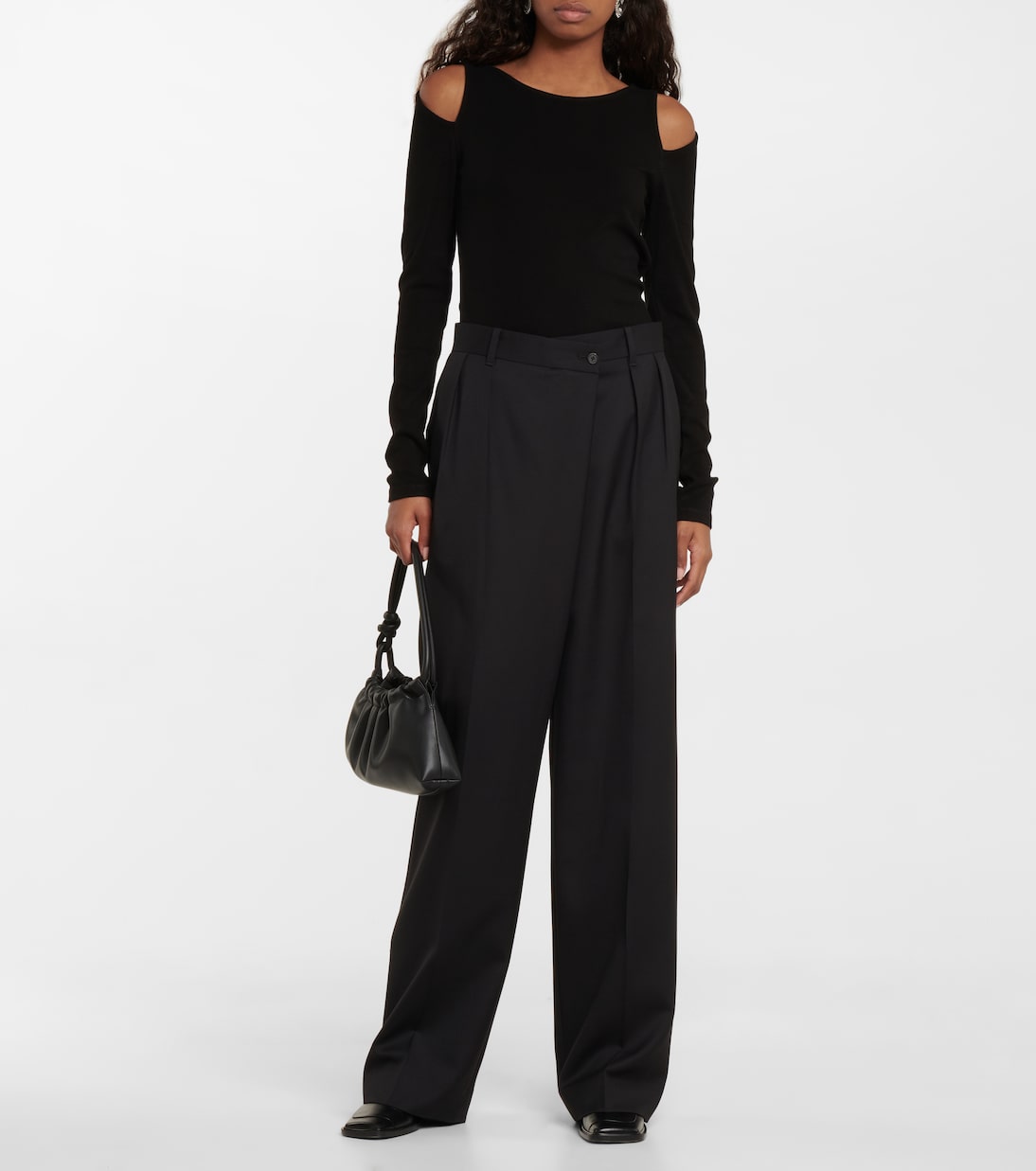 Cold-Shoulder-Top aus Strick | Velvet