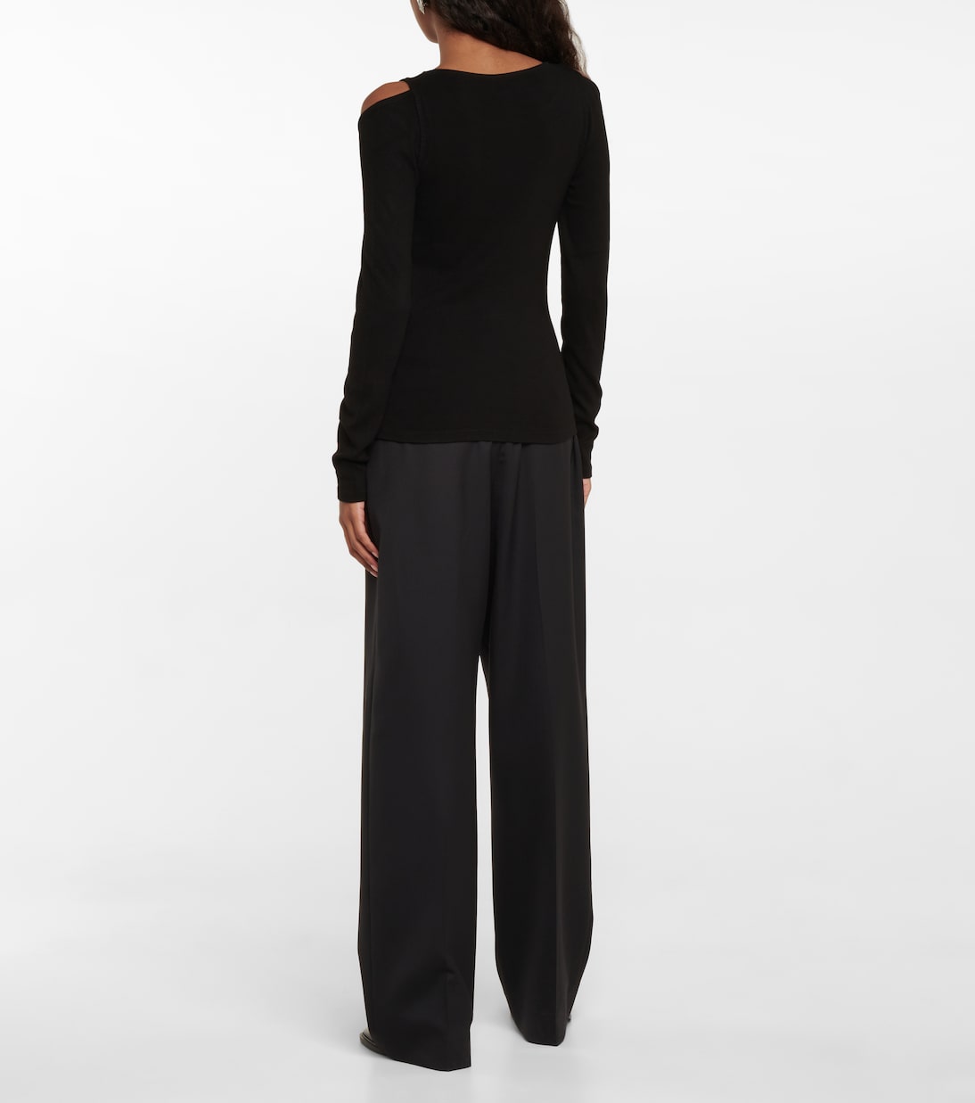 Cold-Shoulder-Top aus Strick | Velvet