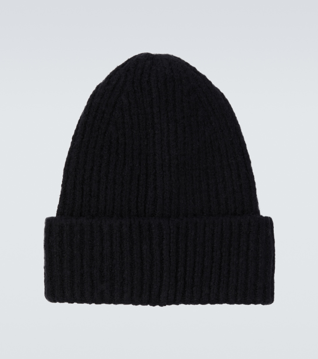 Gorro acanalado en mezcla de lana | Acne Studios