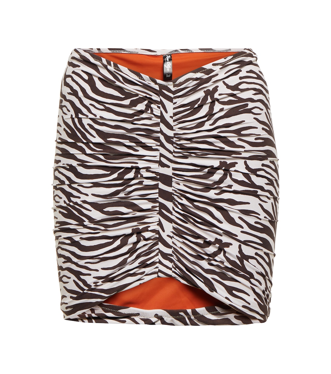 Geraldina zebra-print miniskirt | Reina Olga