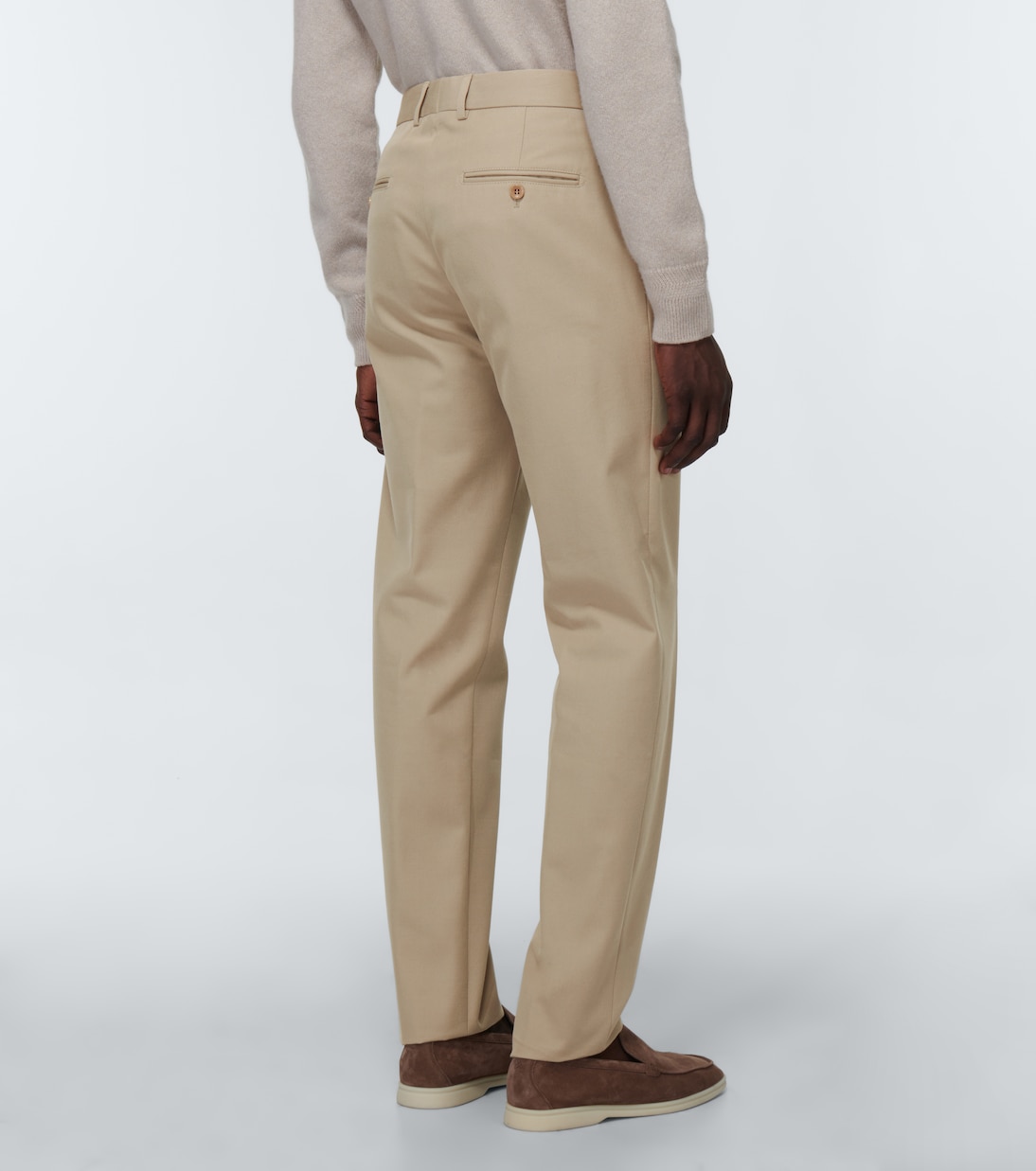 Cotton and wool chinos | Loro Piana