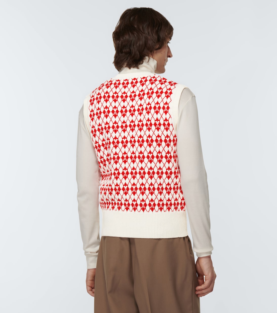 Ami de Coeur wool-blend sweater vest | Ami Paris