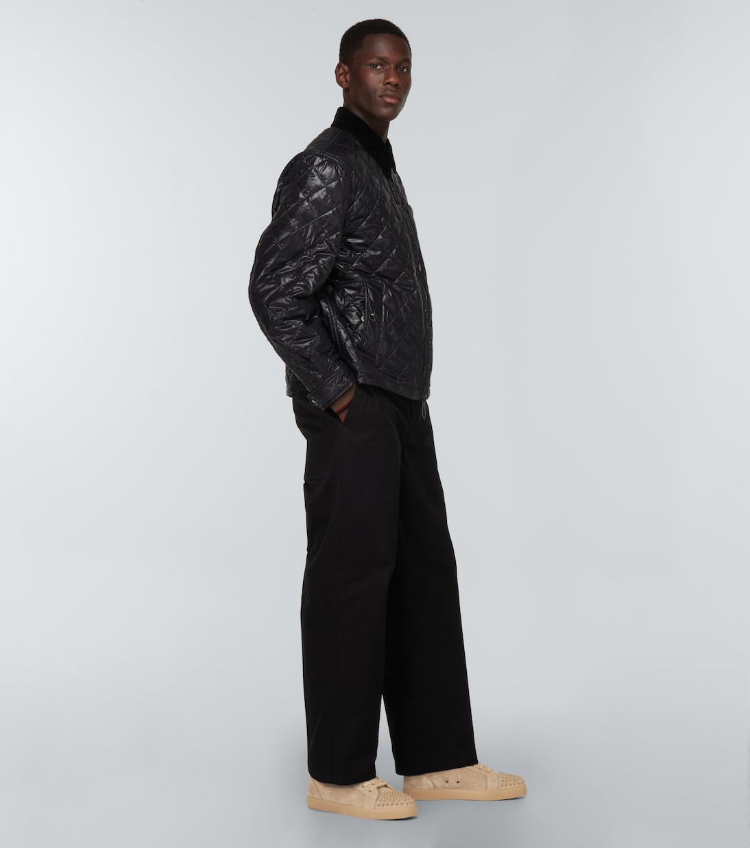 High-Top-Sneakers Lou Spikes Orlato | Christian Louboutin