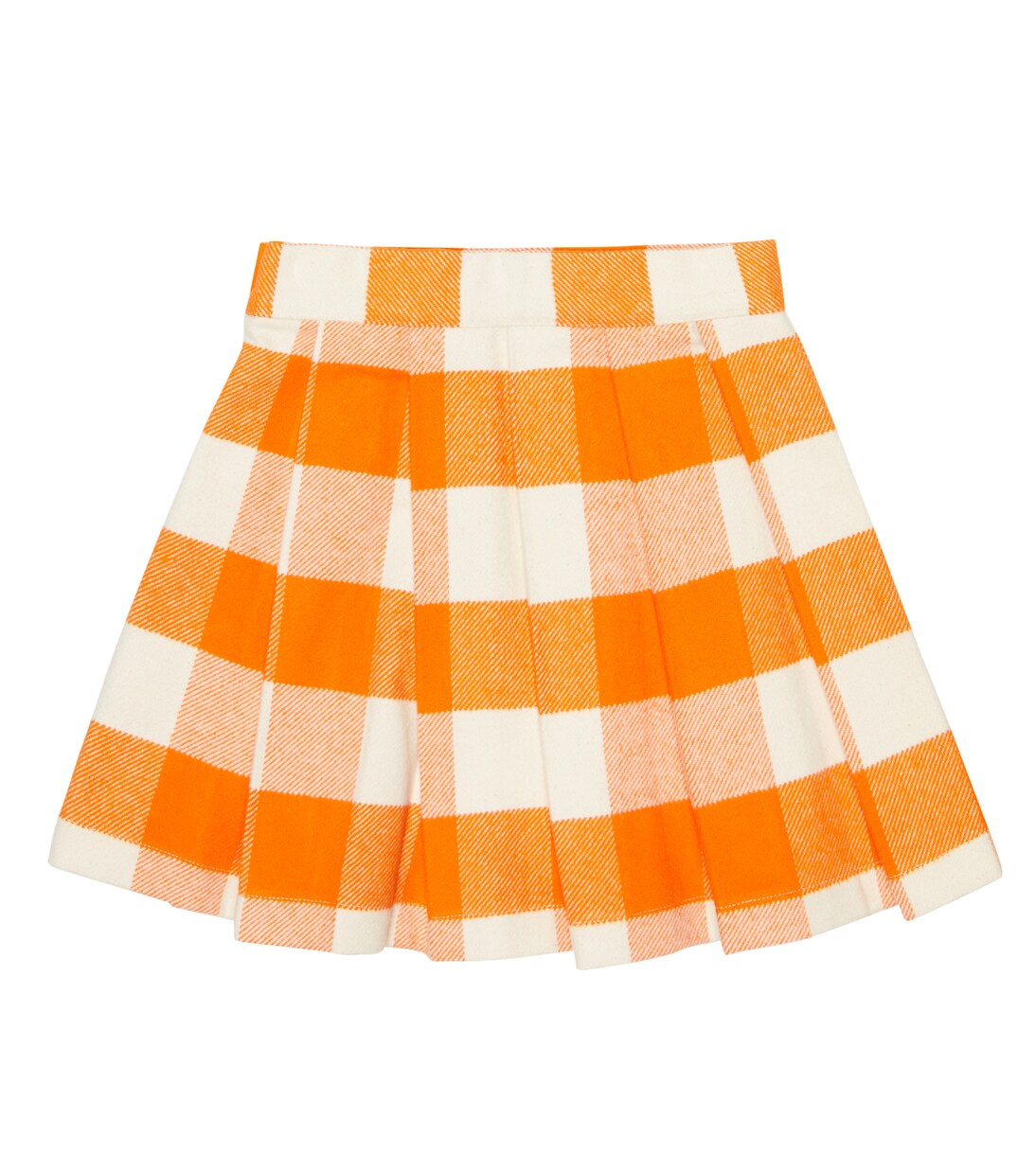 Plissierter Rock aus Tweed | Palm Angels Kids
