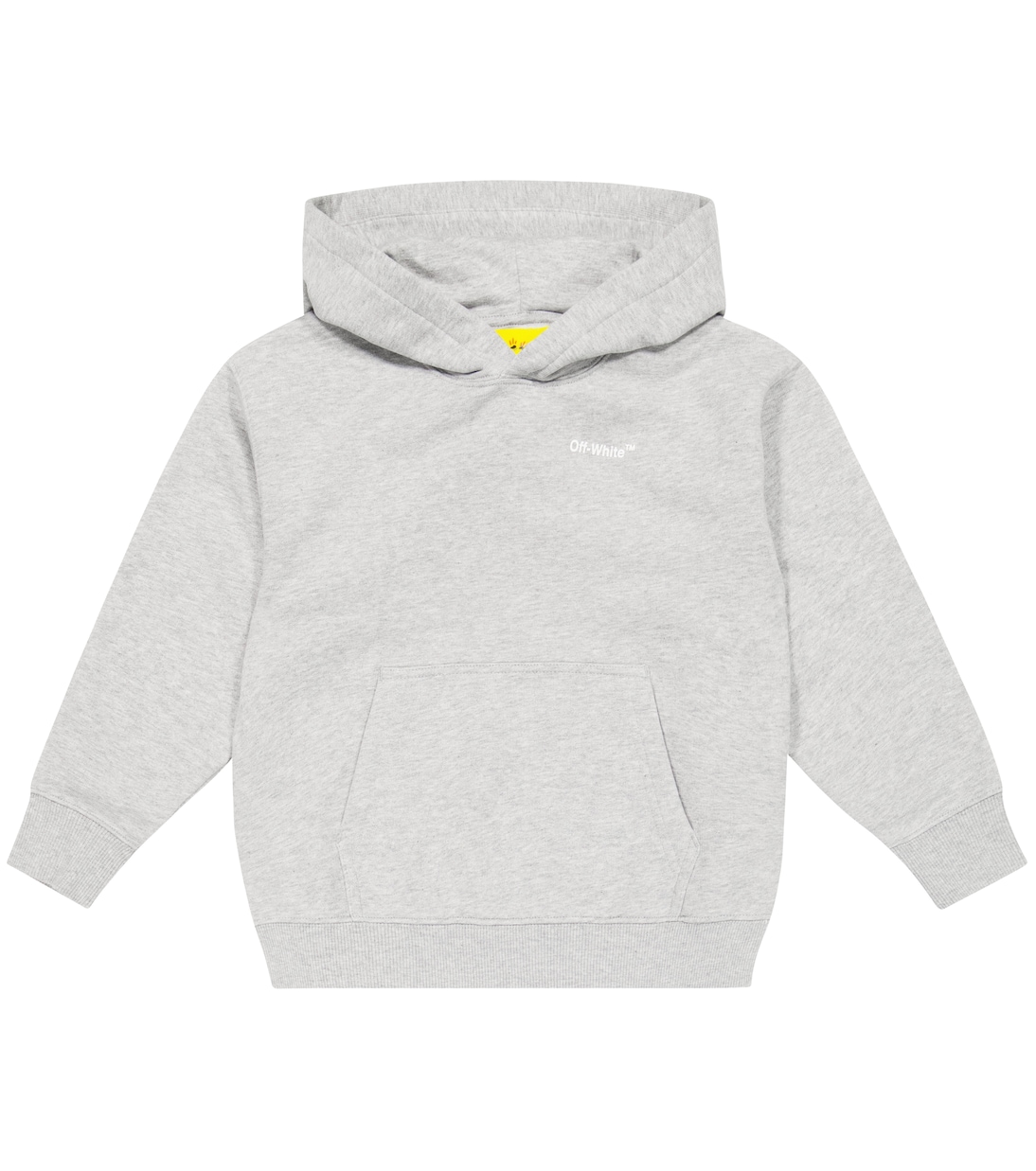 Sweat-shirt à capuche en coton à logo | Off-White Kids