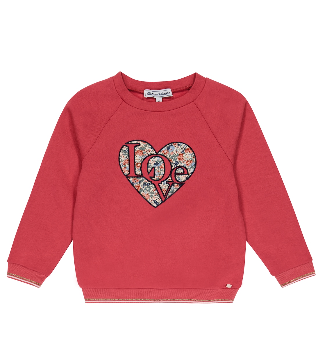Sweatshirt aus Baumwoll-Jersey | Tartine et Chocolat