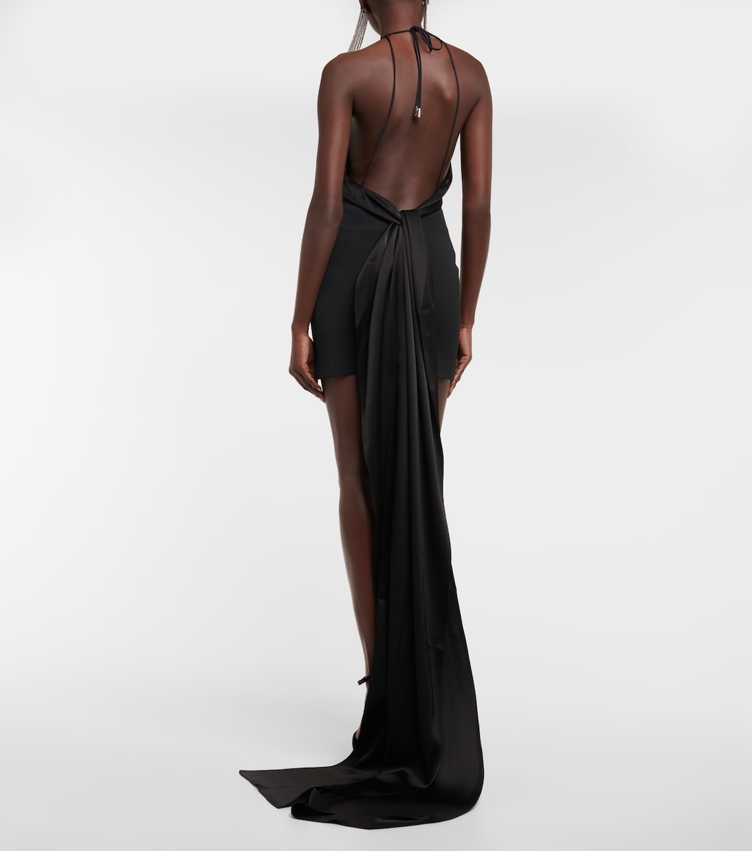 Embellished halter-neck minidress | David Koma