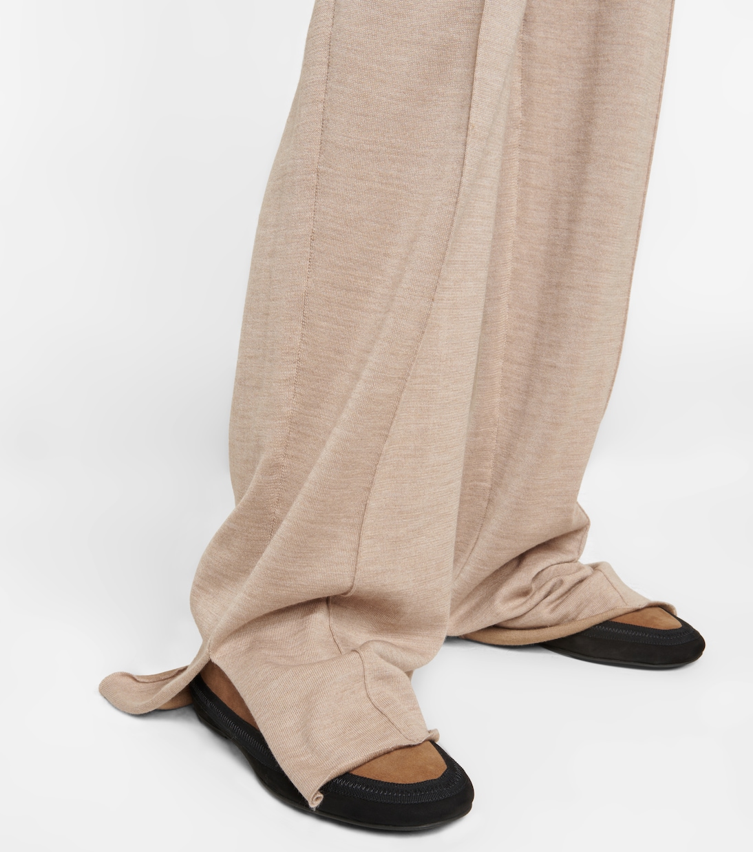 Egle knitted wide-leg pants | The Row
