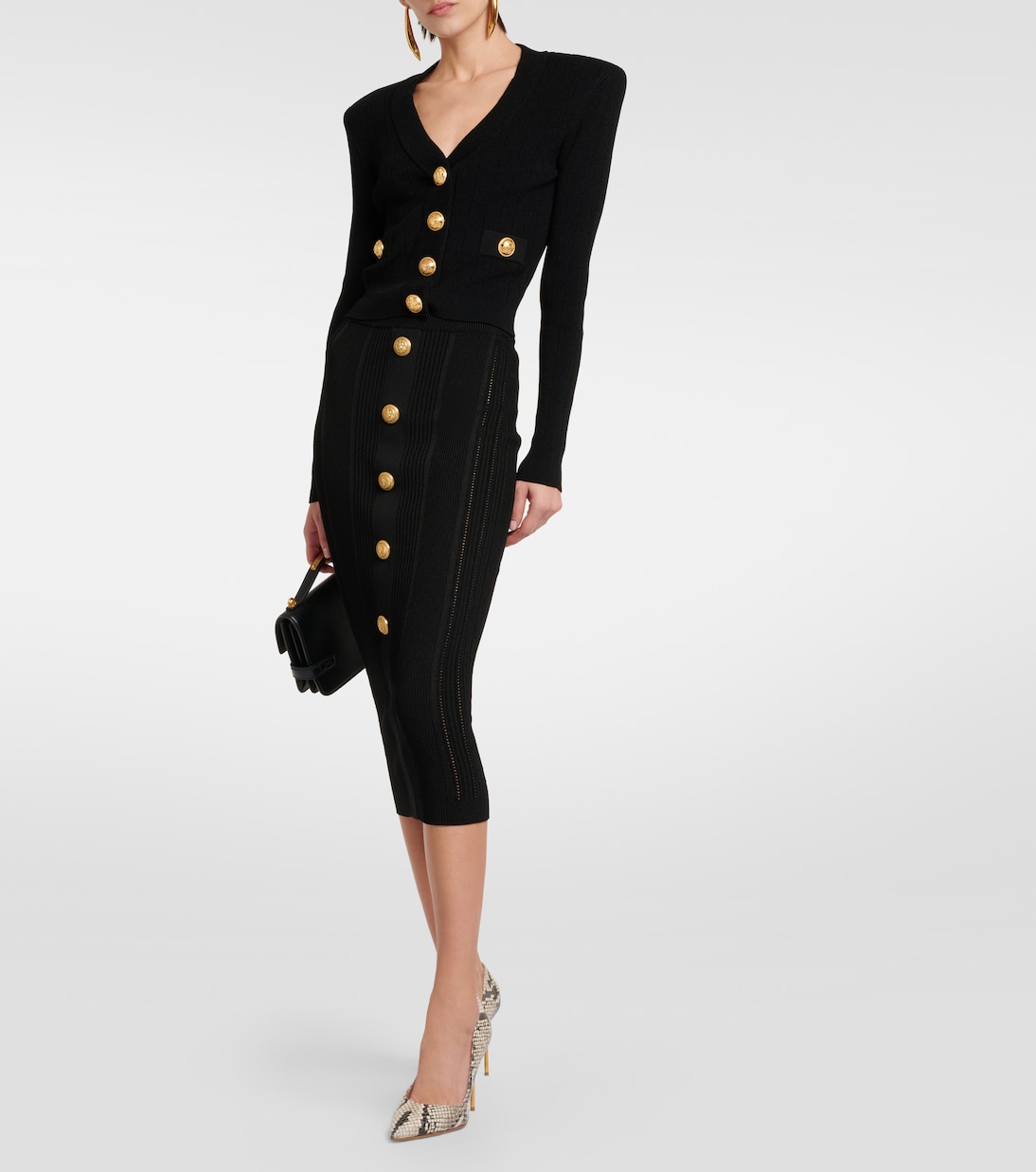 Cardigan raccourci | Balmain