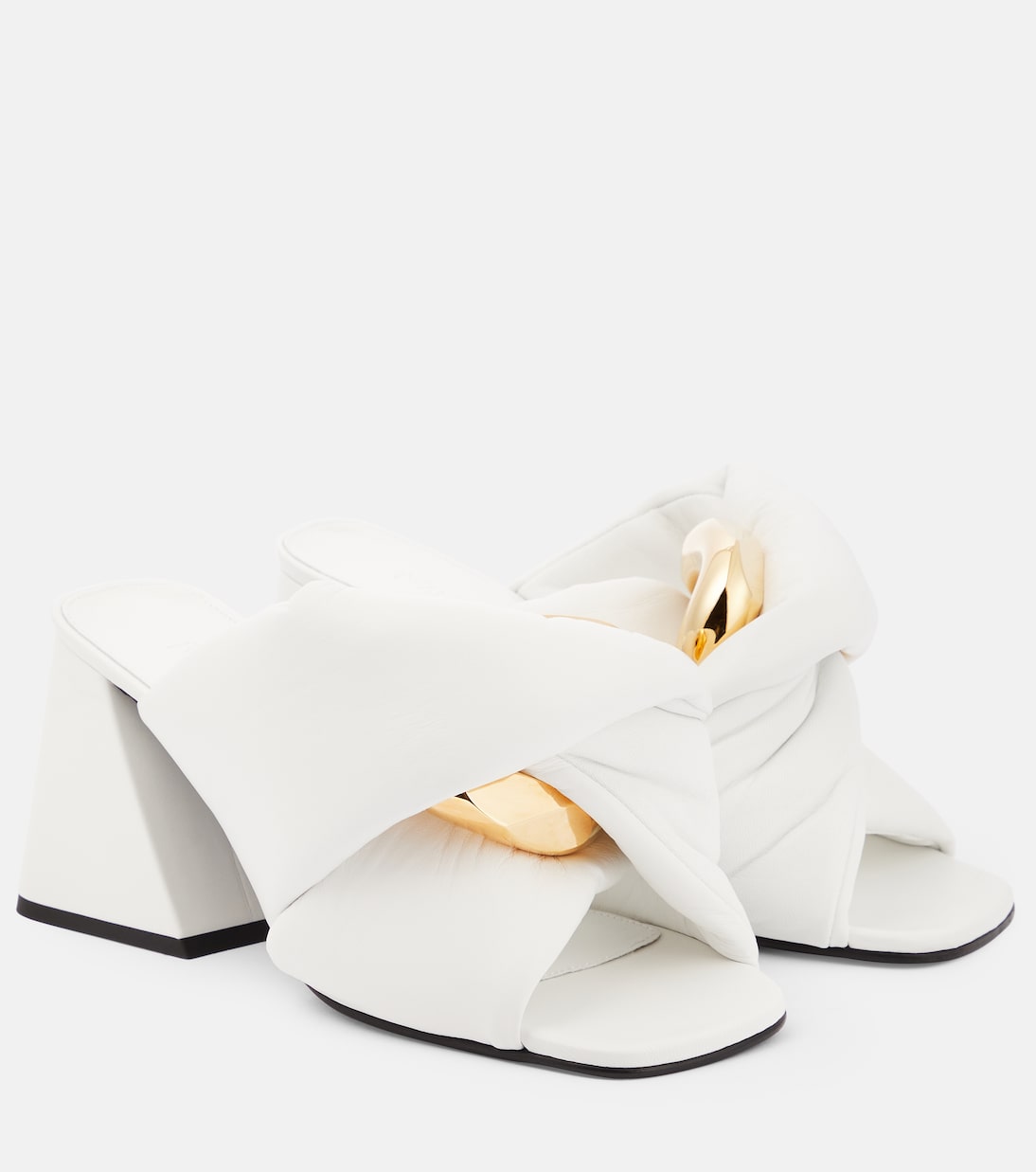 Chain Twist leather mules | JW Anderson