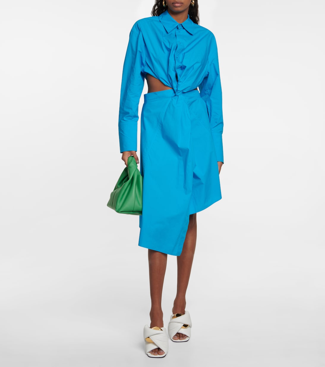 Chain Twist leather mules | JW Anderson