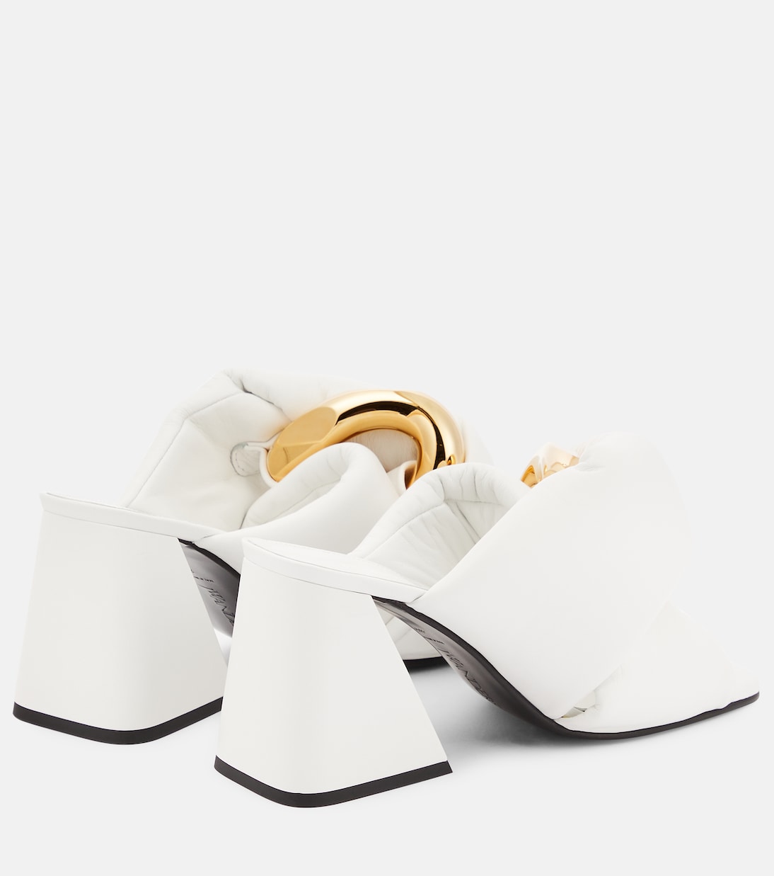 Chain Twist leather mules | JW Anderson