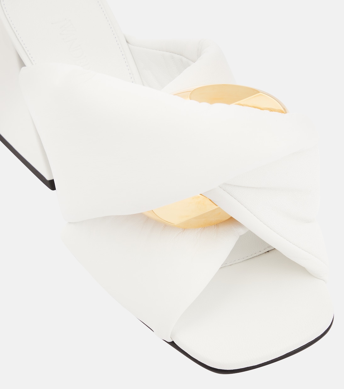 Chain Twist leather mules | JW Anderson