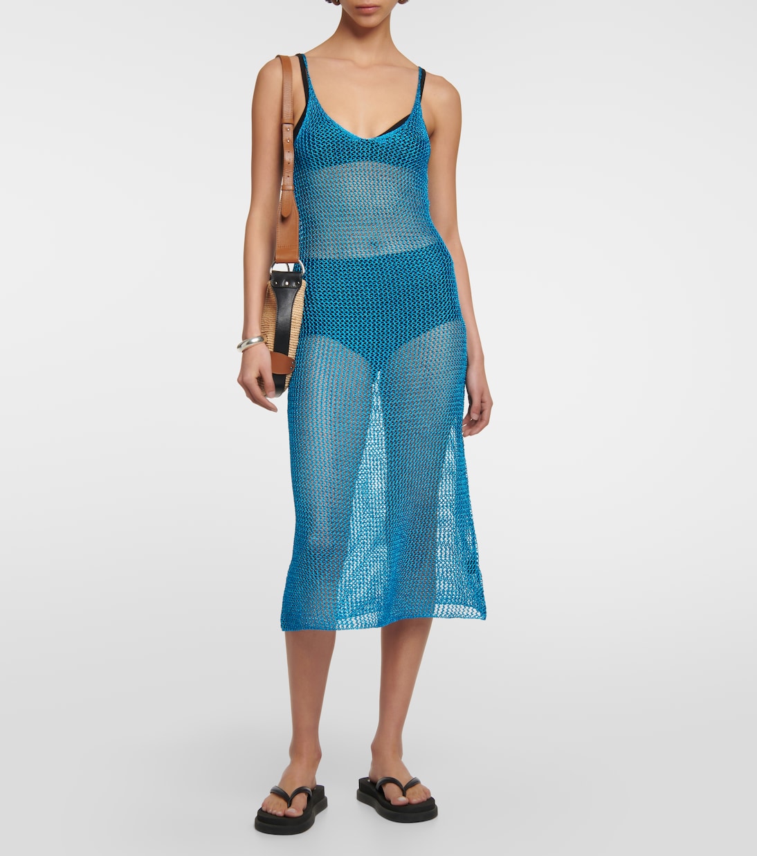 Abito midi Paul in crochet | Dodo Bar Or