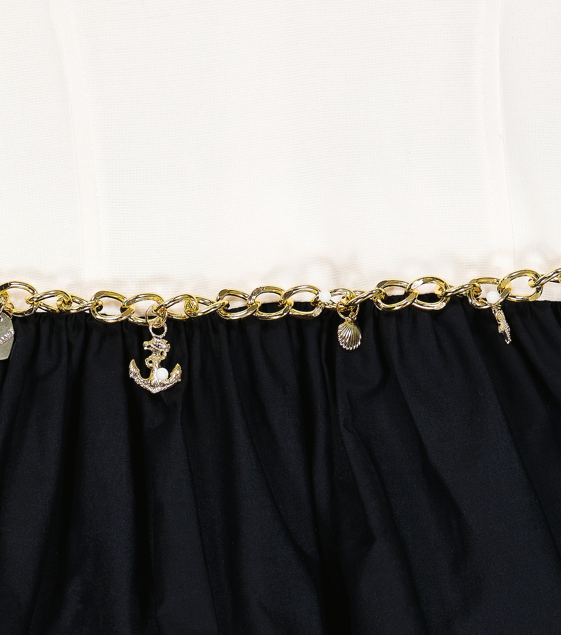 Abito in cotone a righe | Monnalisa
