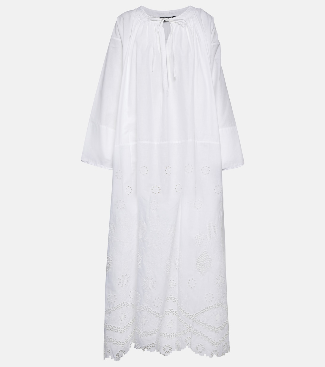 Nelya embroidered cotton maxi dress | Nili Lotan
