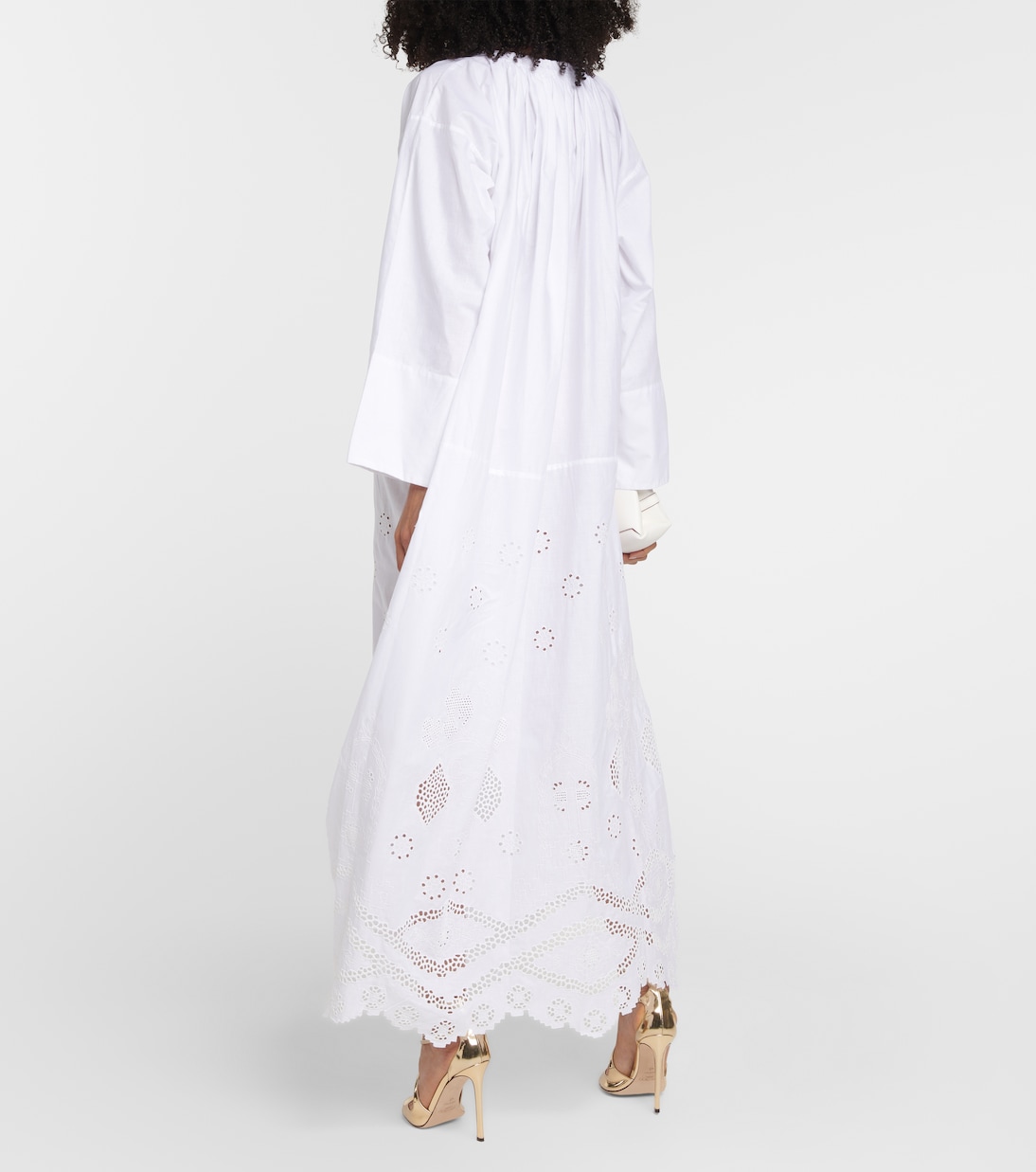 Nelya embroidered cotton maxi dress | Nili Lotan