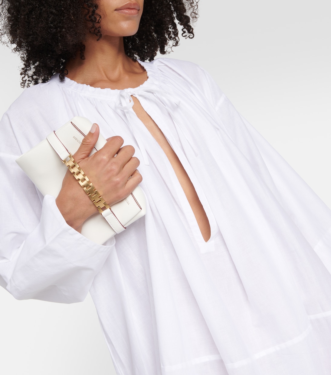 Nelya embroidered cotton maxi dress | Nili Lotan