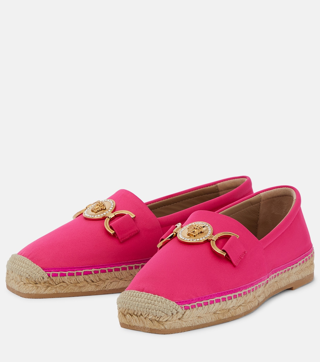 Medusa Biggie canvas espadrilles | Versace