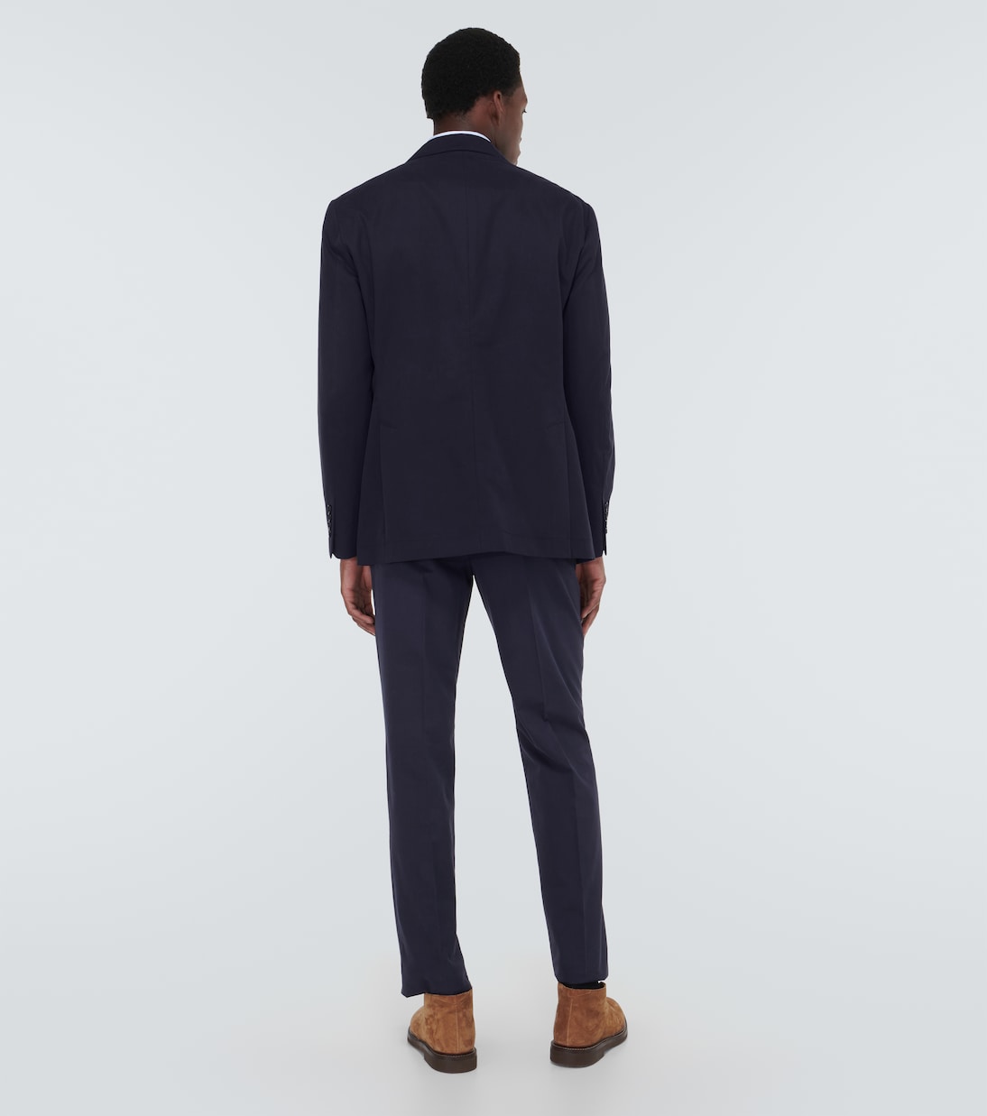 Completo in gabardine di cotone e cashemre | Brunello Cucinelli
