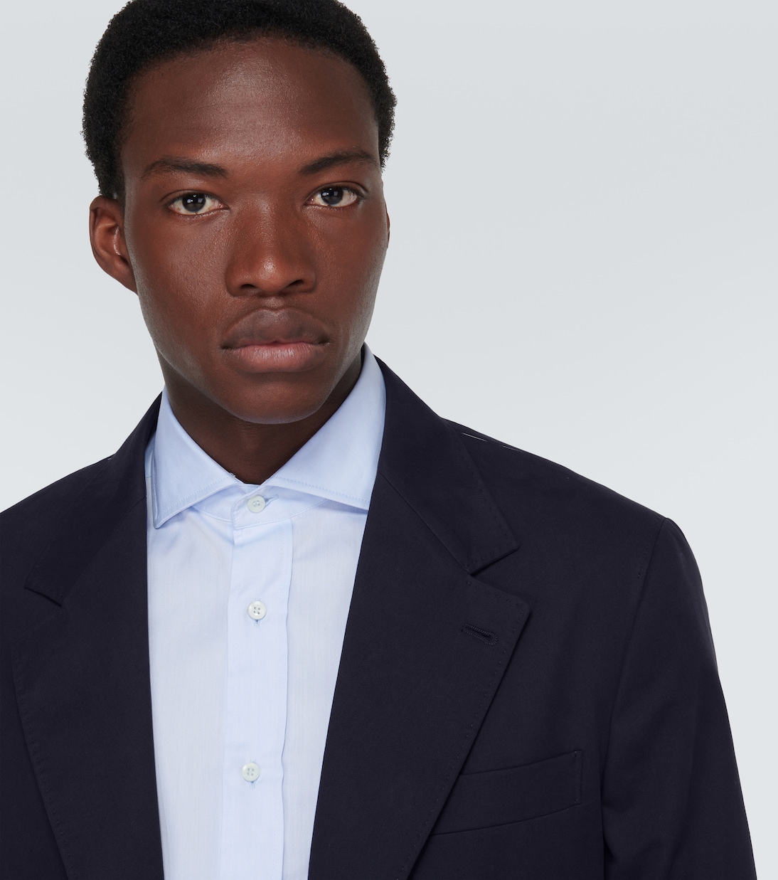 Completo in gabardine di cotone e cashemre | Brunello Cucinelli