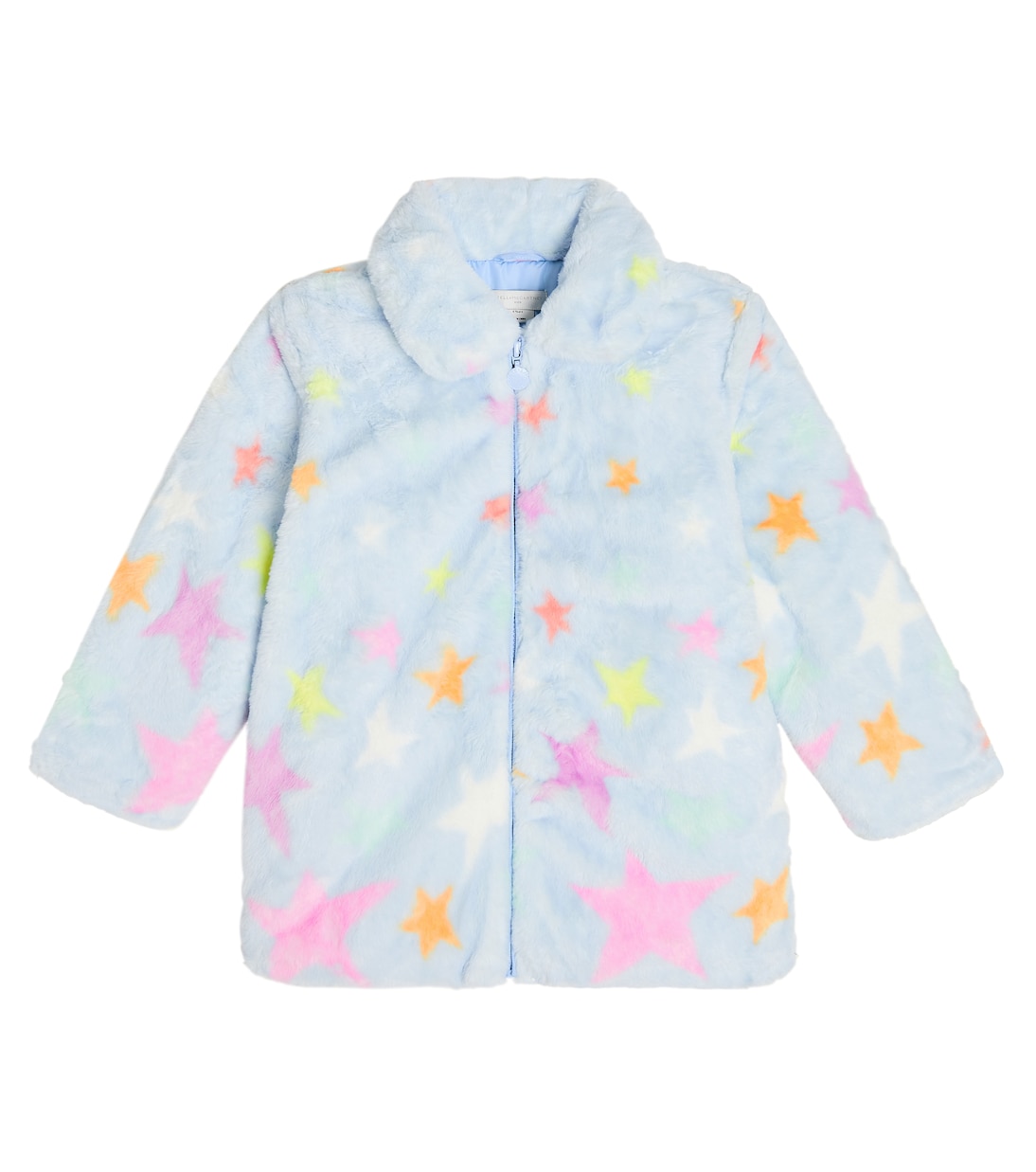 Abrigo de pelo sintético estampado | Stella McCartney Kids