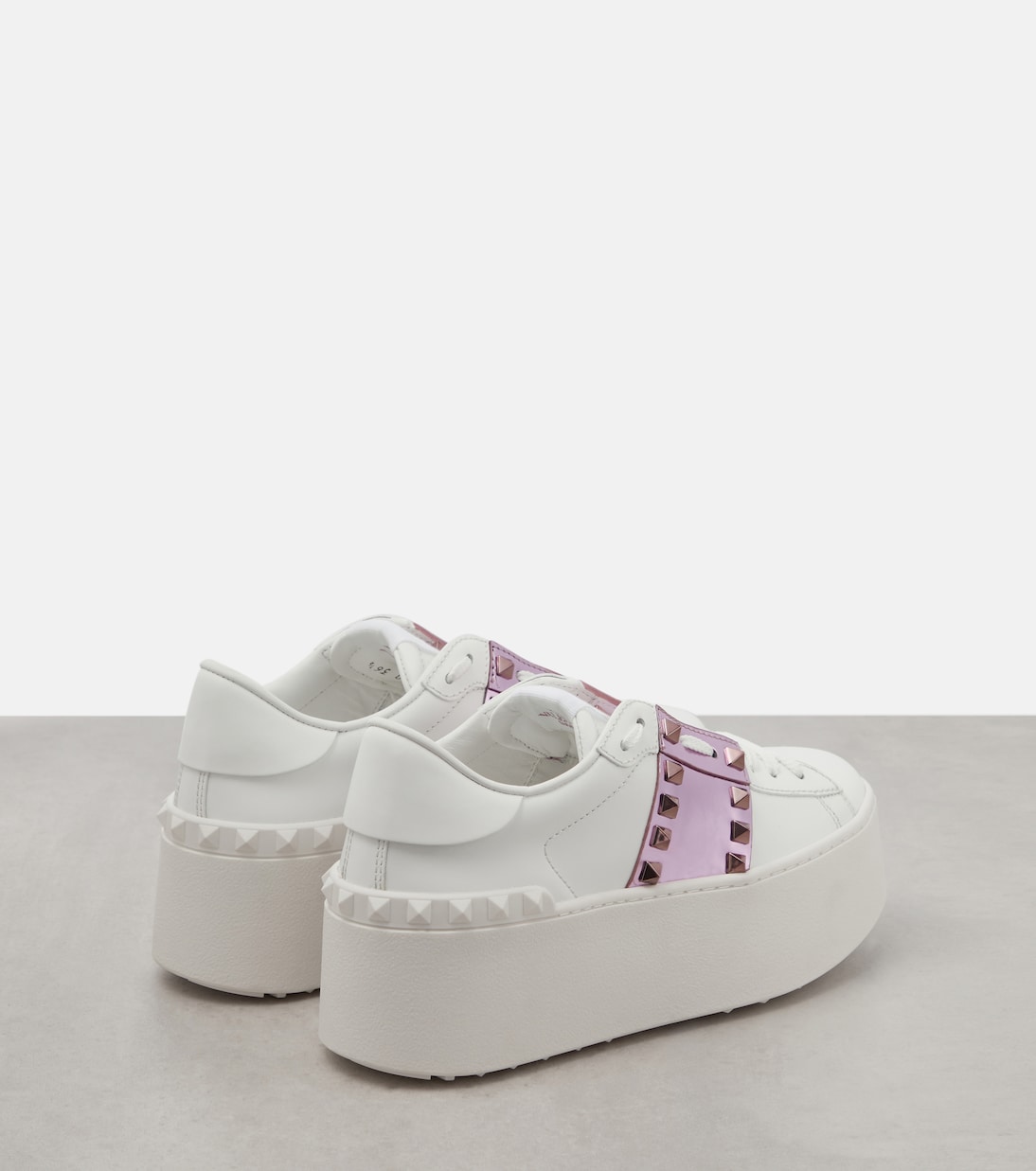 Baskets Rockstud Untitled à plateforme  | Valentino Garavani