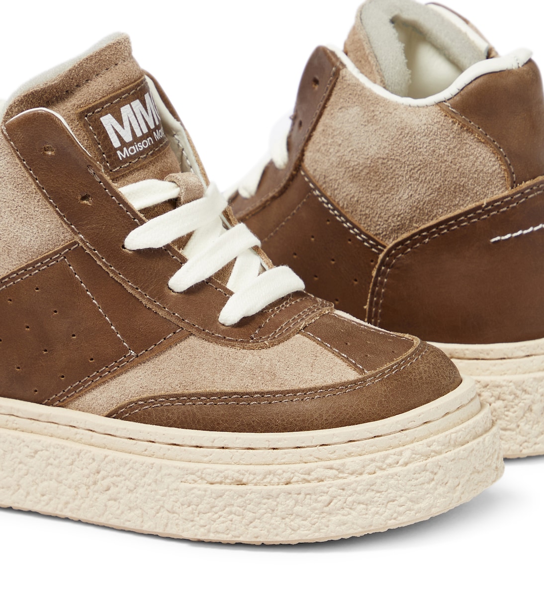 스웨이드 스니커즈 부츠 | MM6 Maison Margiela Kids