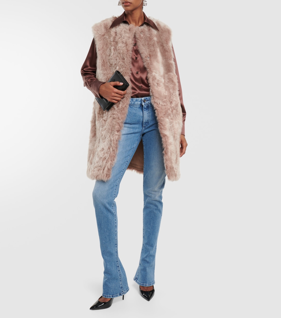 Jean bootcut à taille basse | Dolce&Gabbana
