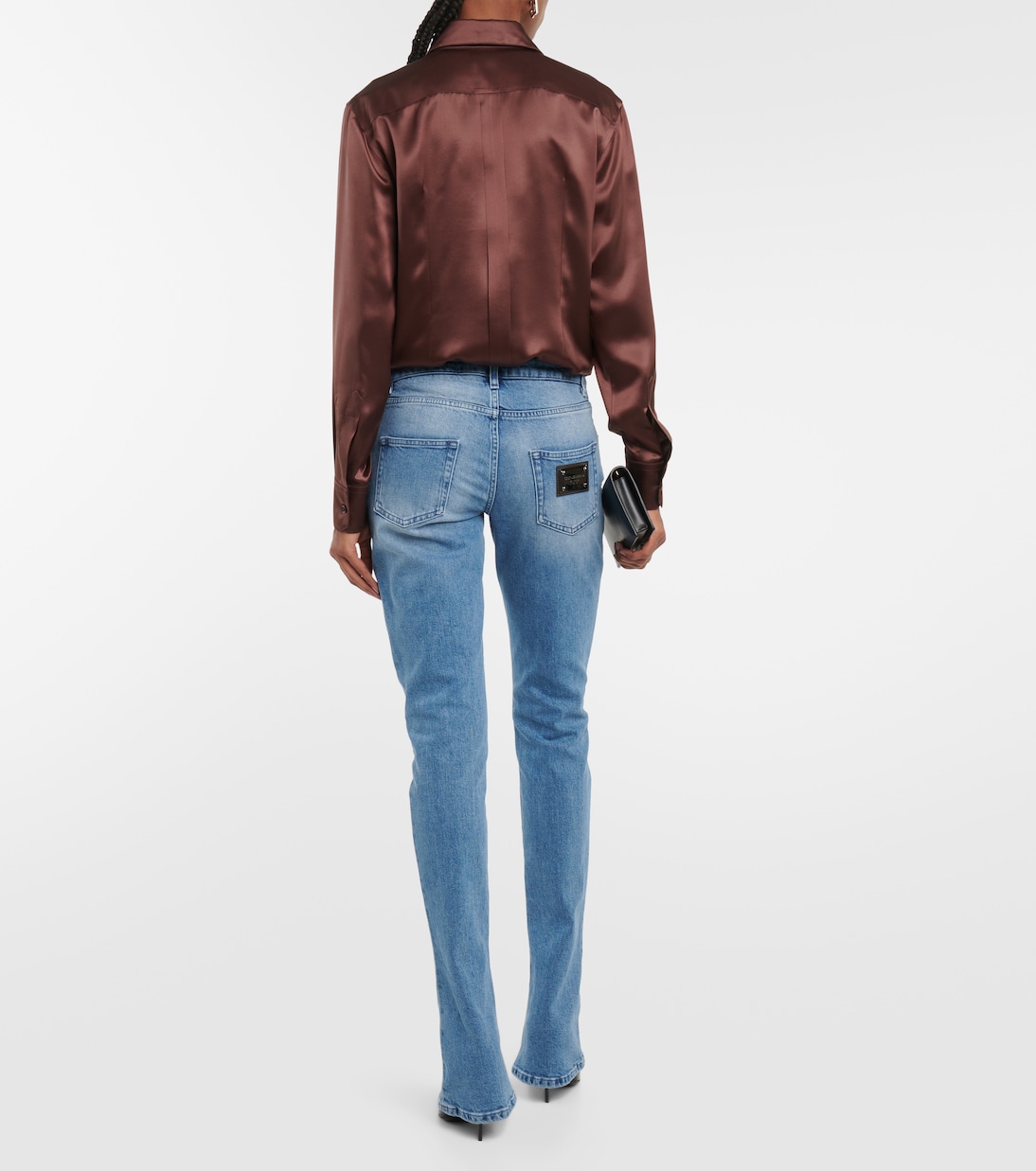 Jean bootcut à taille basse | Dolce&Gabbana