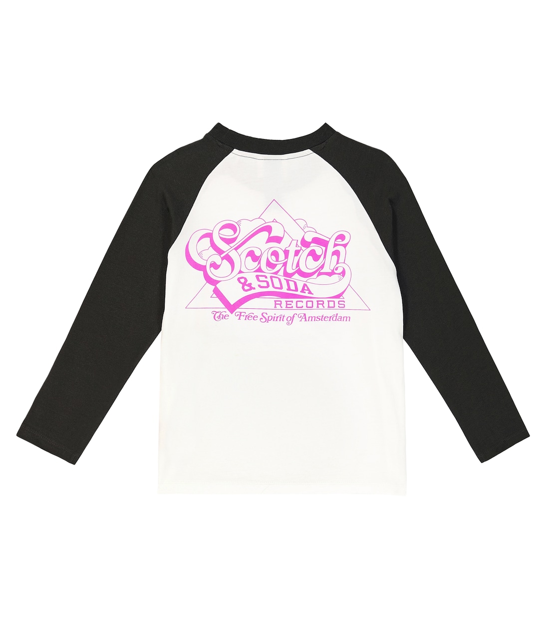 T-shirt in jersey di cotone con stampa | Scotch & Soda Kids