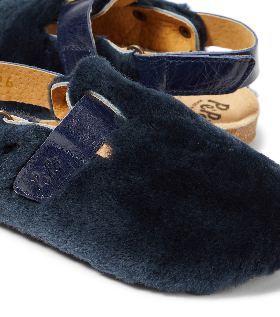 Mules slingback Lucio in shearling | PèPè
