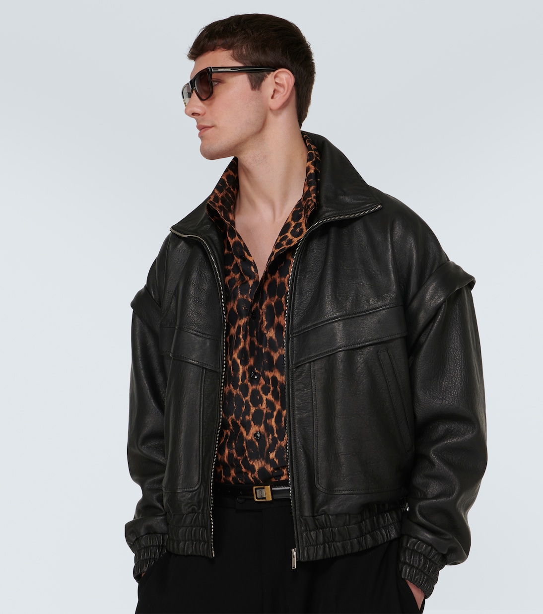 Lederjacke | Saint Laurent