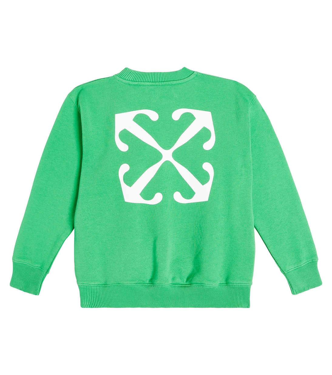 Off white green sweatshirt outlet