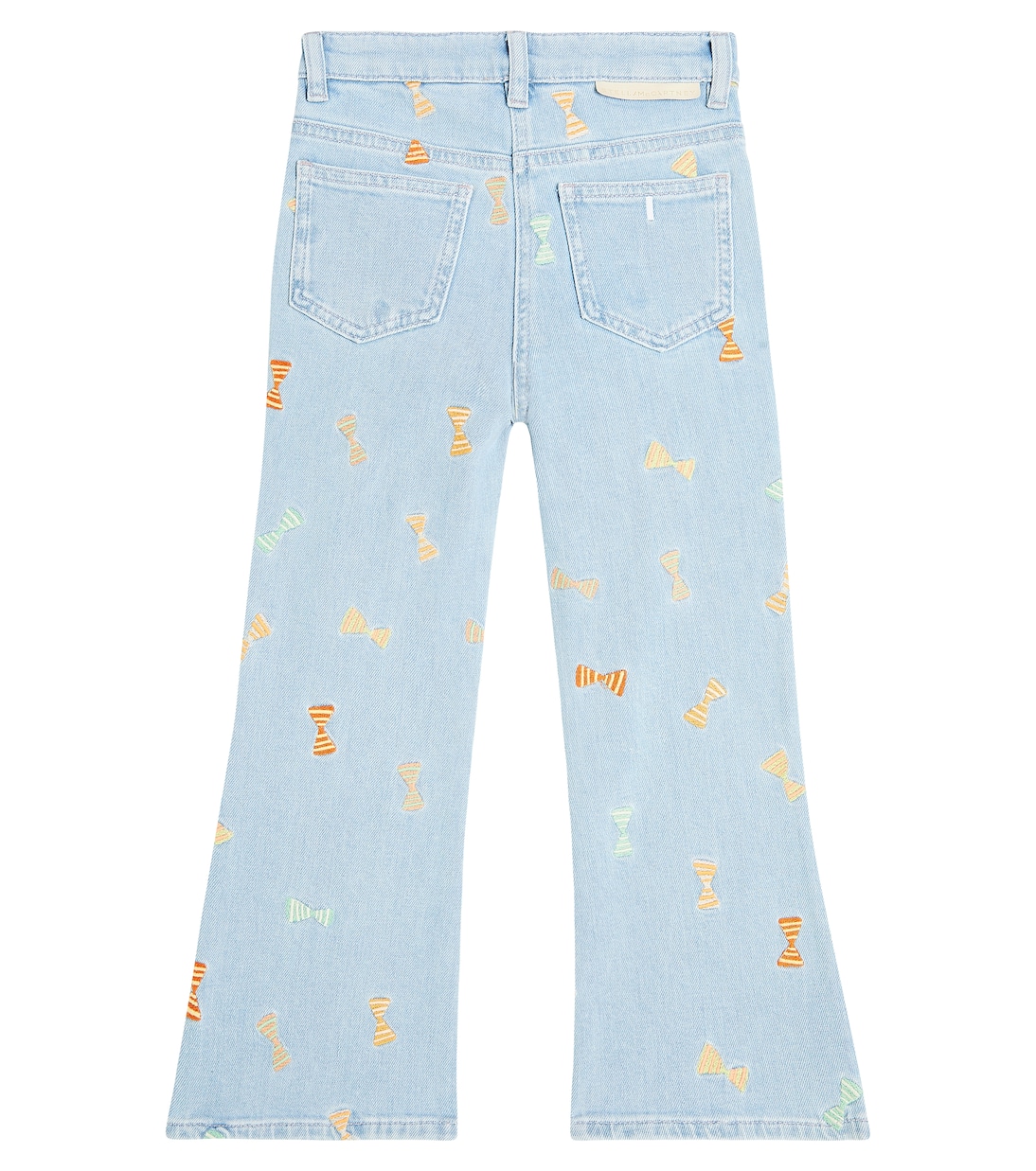 Jeans flared con ricamo | Stella McCartney Kids