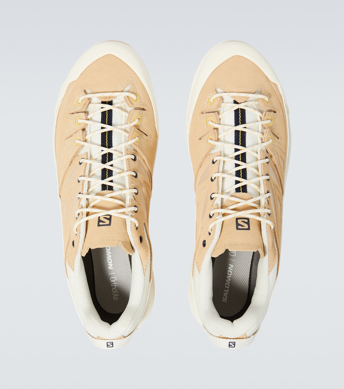 X-Alp suede-trimmed sneakers | Salomon