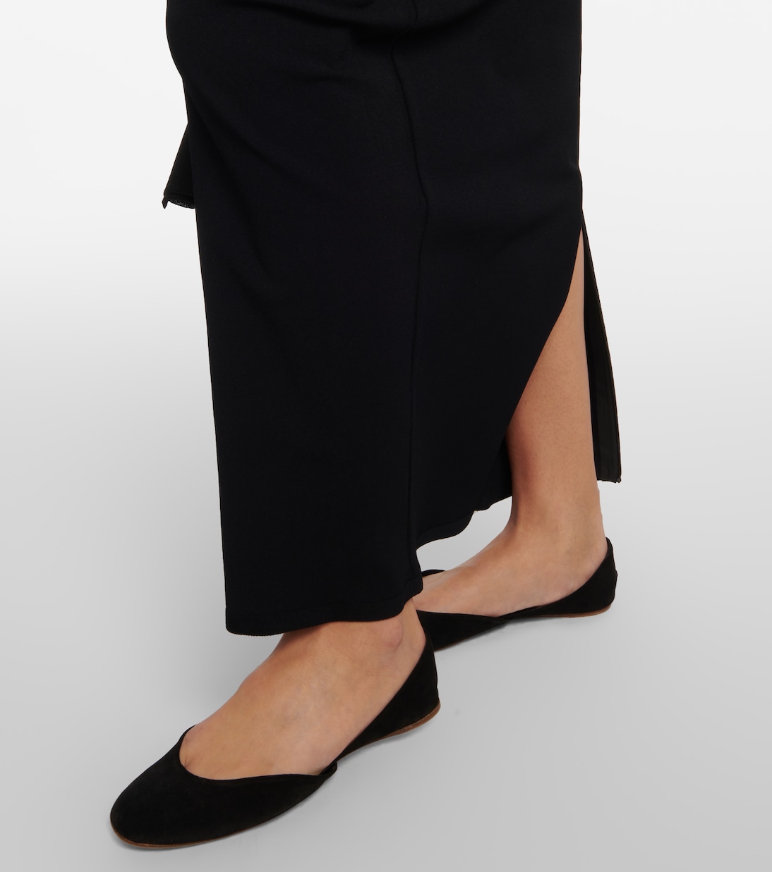 Gemma suede ballet flats | The Row