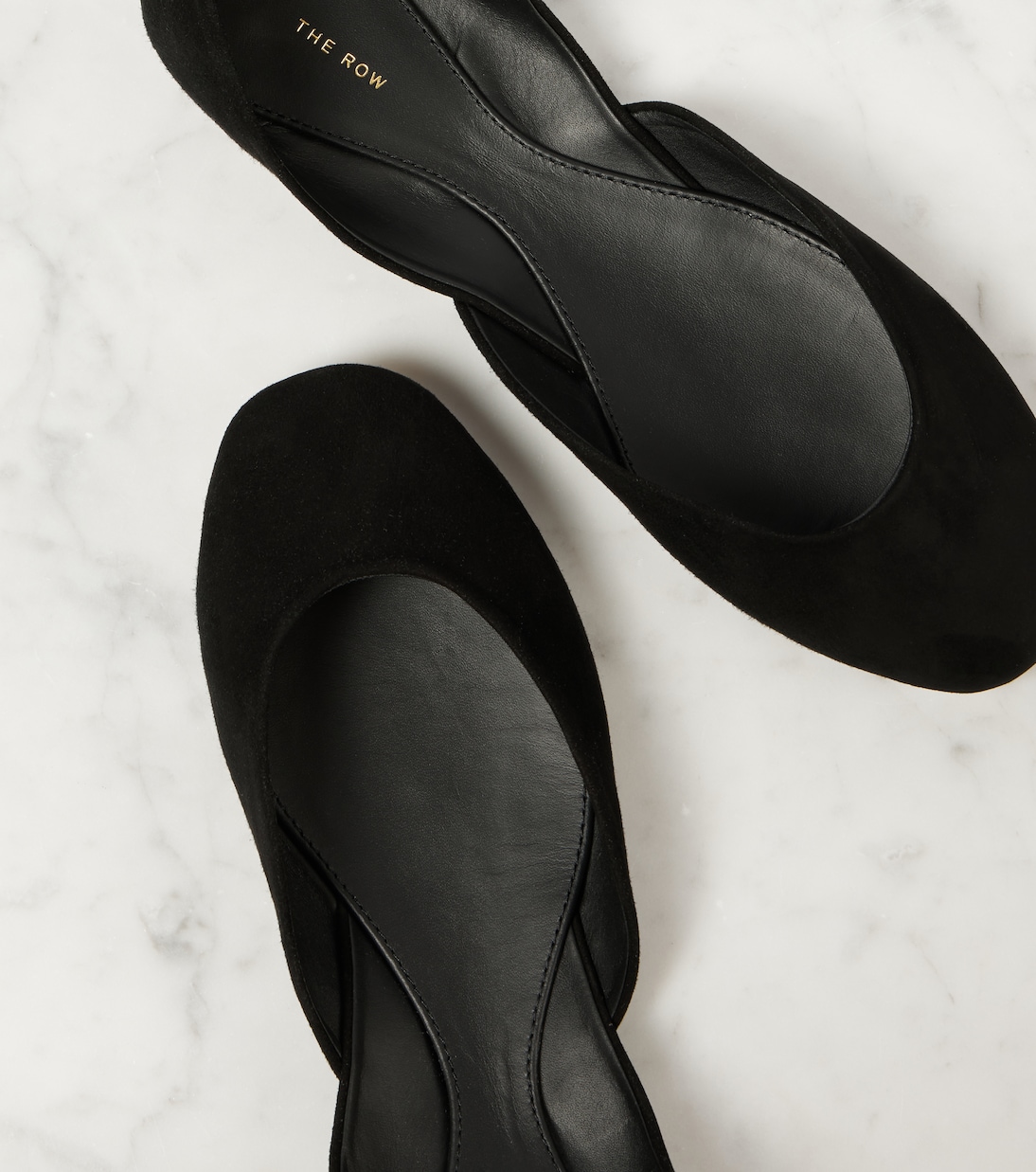 Gemma suede ballet flats | The Row