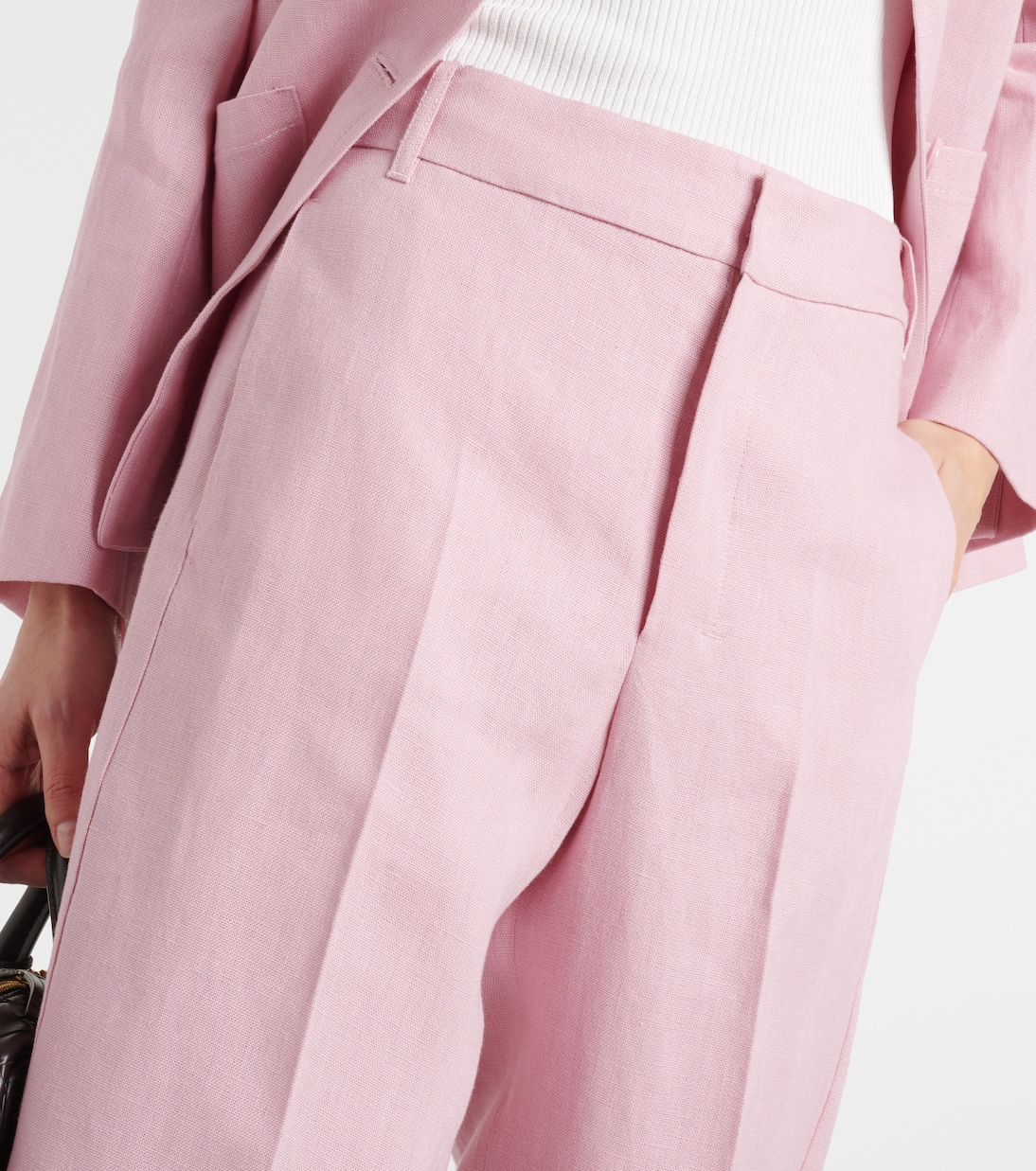Gerade Hose Salix aus Leinen | 'S Max Mara